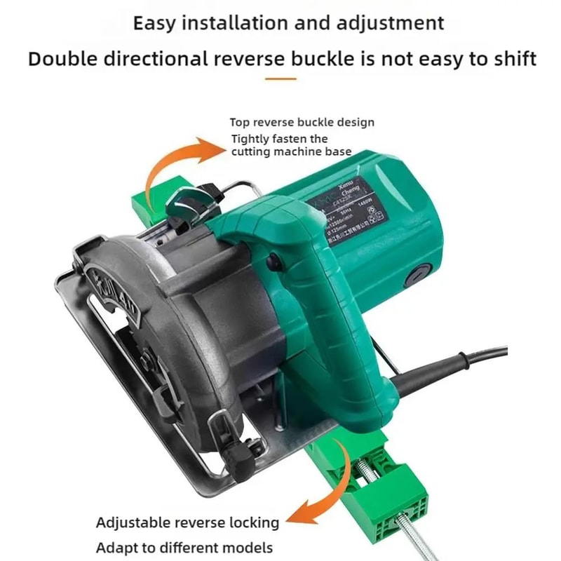 Adjustable Circular Saw Cutting Guide 12