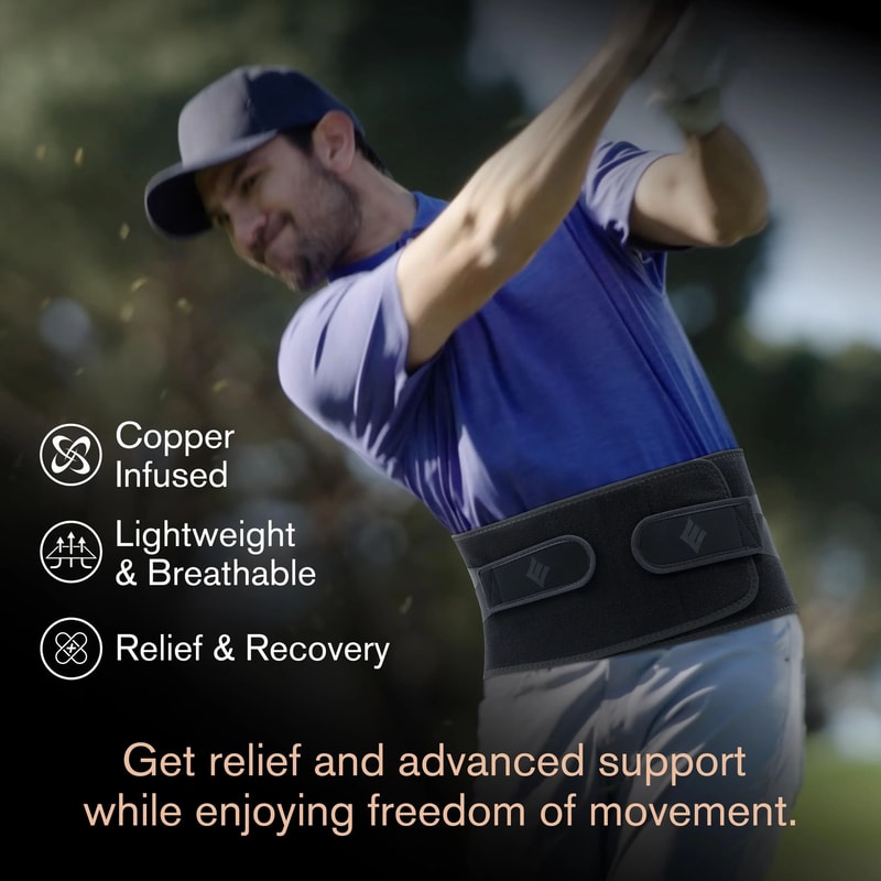 Ergonomic Lumbar Support Back Brace 4