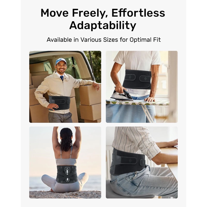 Ergonomic Lumbar Support Back Brace 7