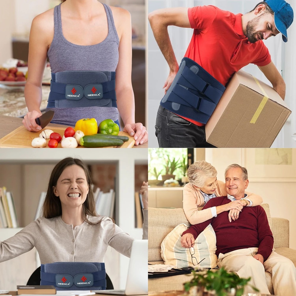 Lower Back Support Brace With Reinforced System 4