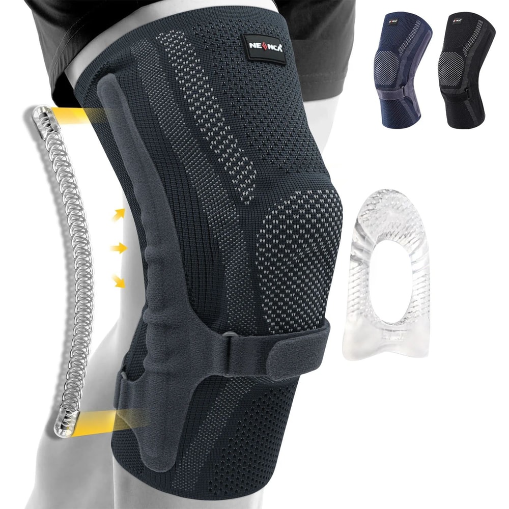 Knee Compression Brace With Patella Pad 8
