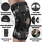 Hinged Knee Brace With Side Stabilizers Joint Pain Relief Arthritis Meniscus Tear ACL PCL 1