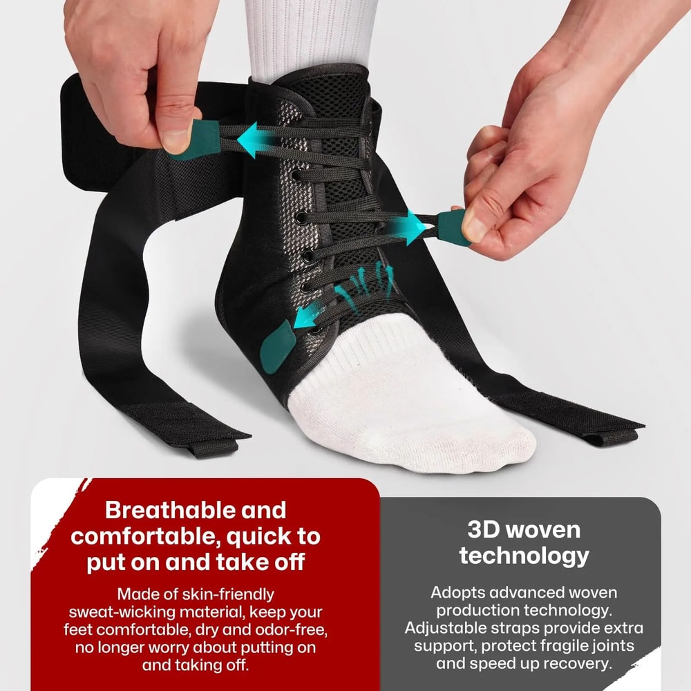 Adjustable Ankle Brace Support Wrap 5