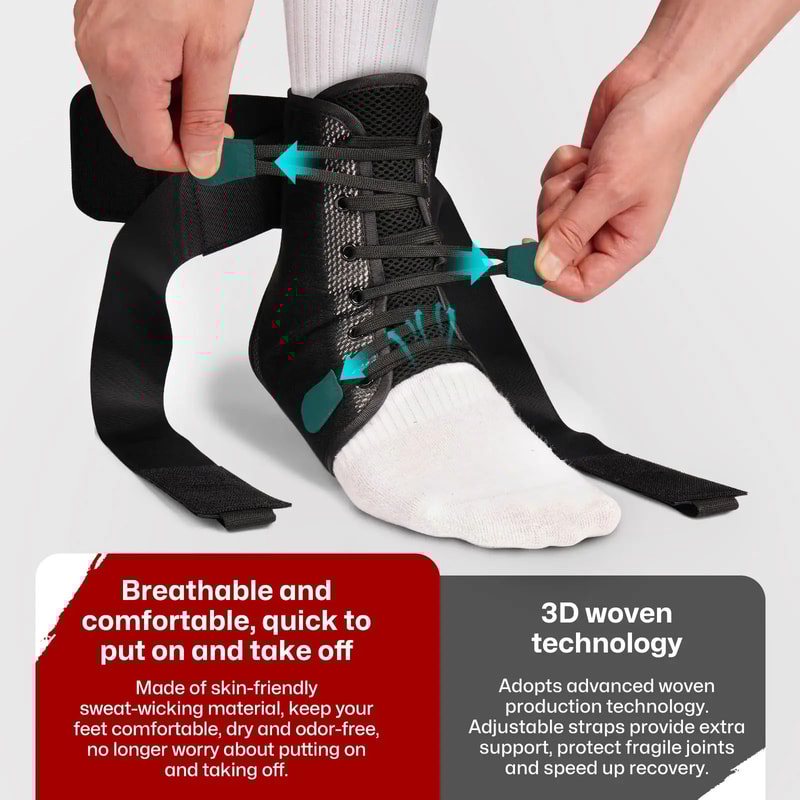 Adjustable Ankle Brace Support Wrap 5