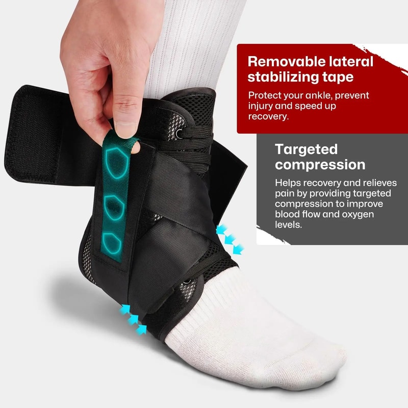Adjustable Ankle Brace Support Wrap 6