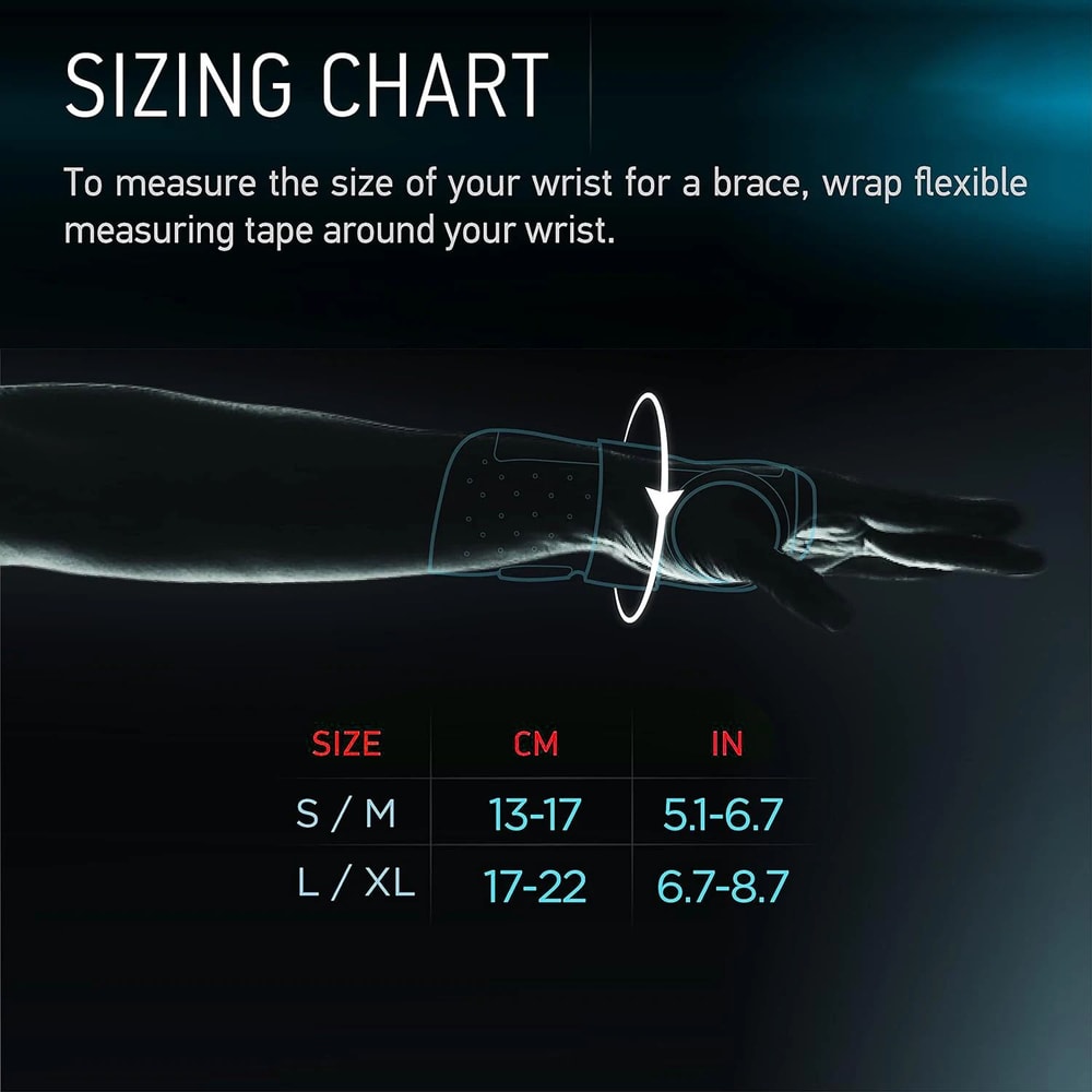 Wrist Brace With Metal Splint Support 1