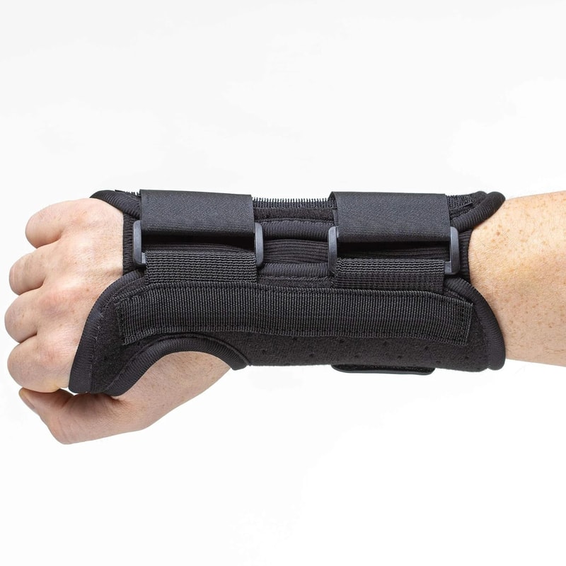 Wrist Brace With Metal Splint Support 5