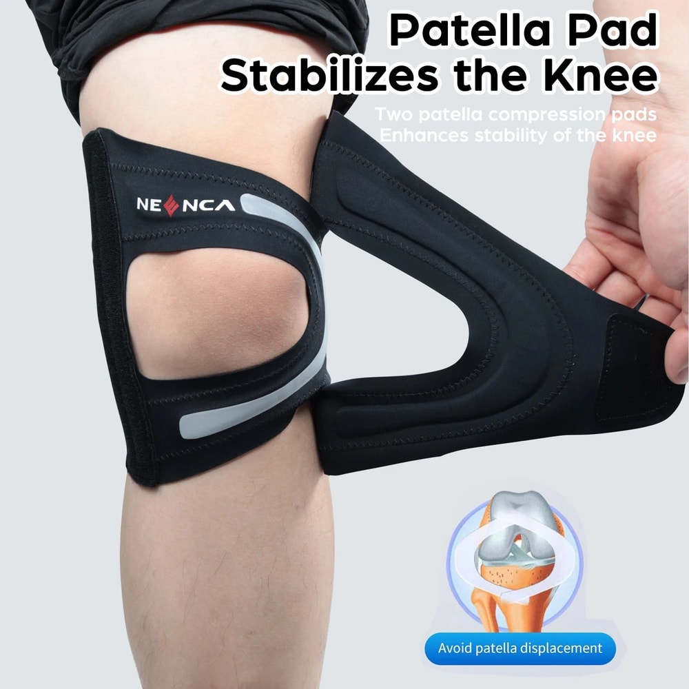 Knee Support Brace With Side Stabilizers 3