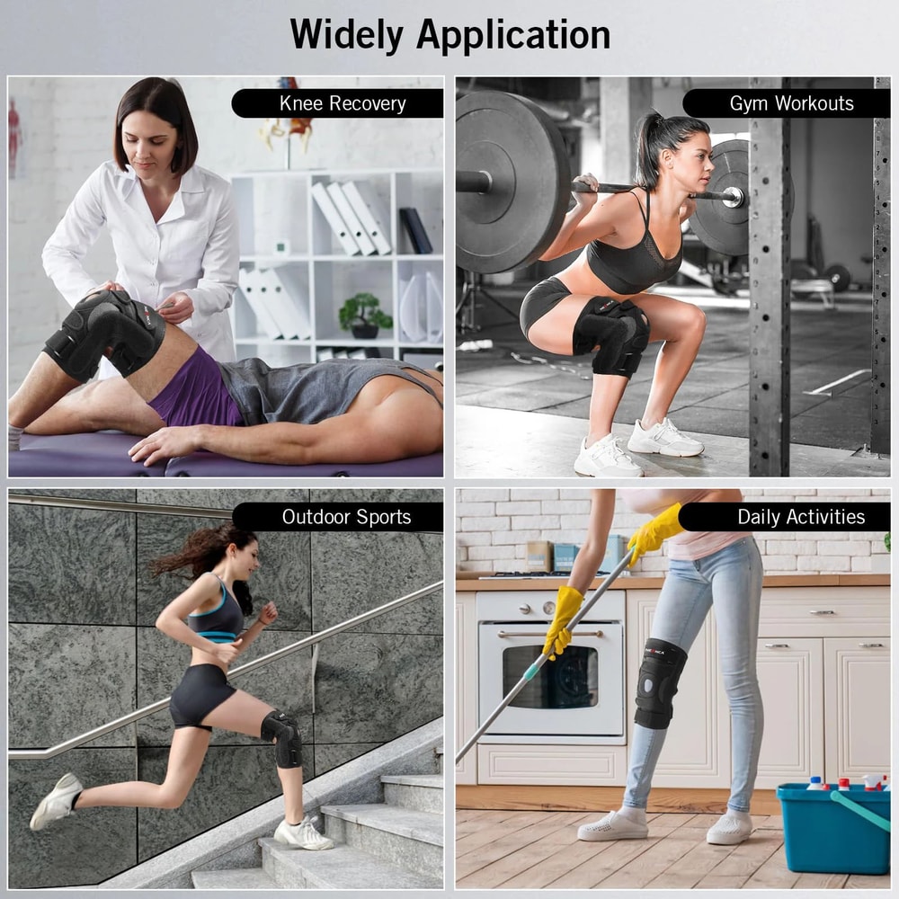 Three Section Hinged Knee Brace 5