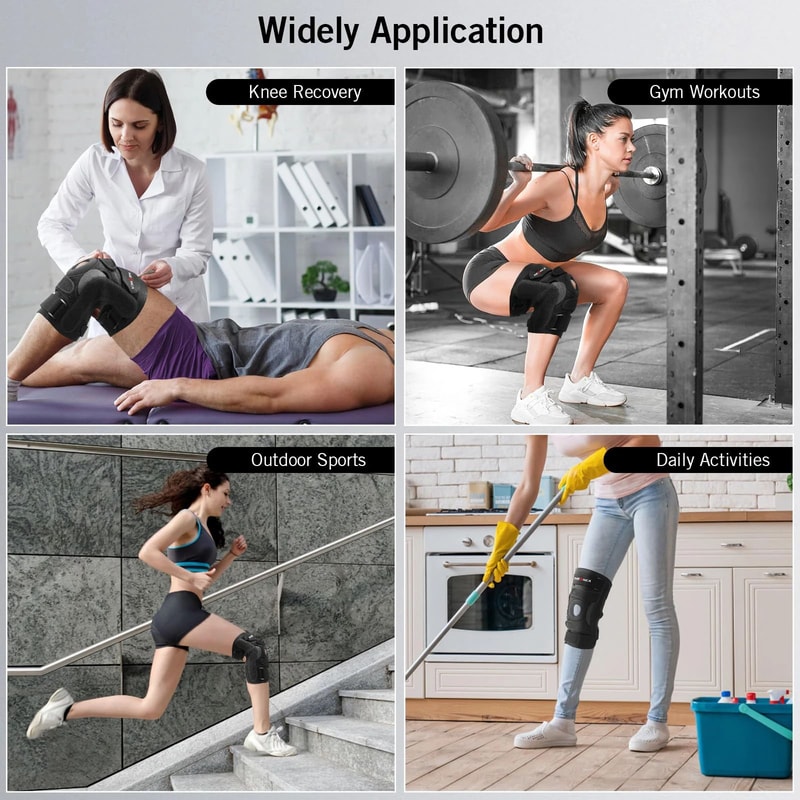 Three Section Hinged Knee Brace 5