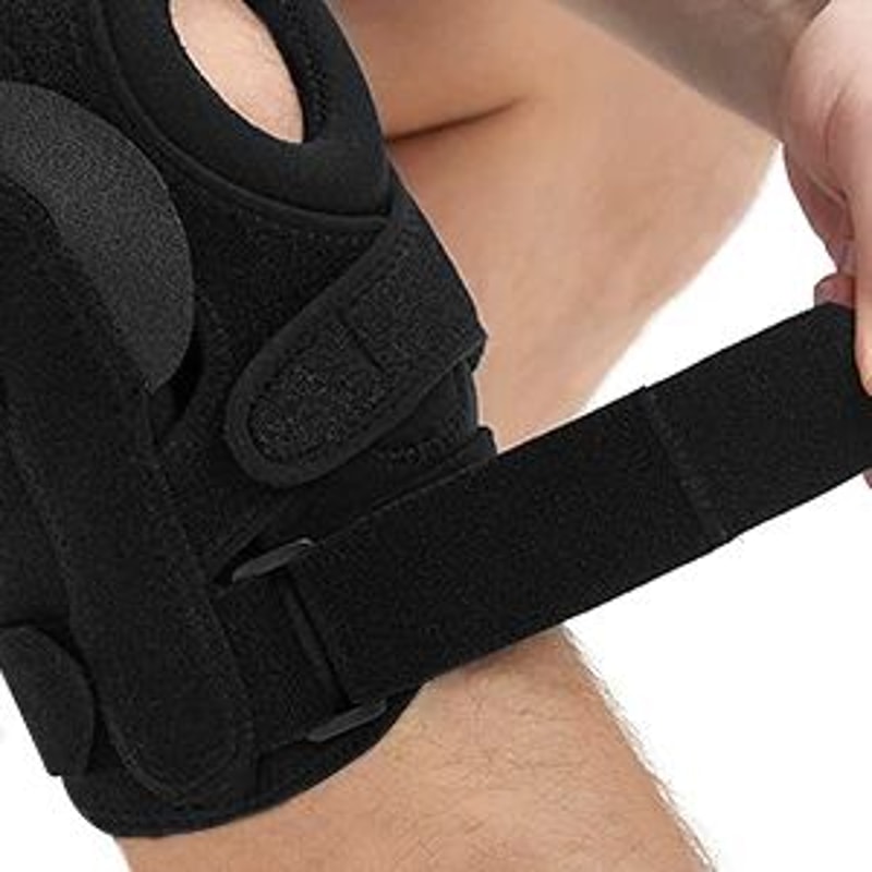 Three Section Hinged Knee Brace 9