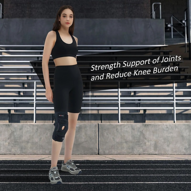 Three Section Hinged Knee Brace 11