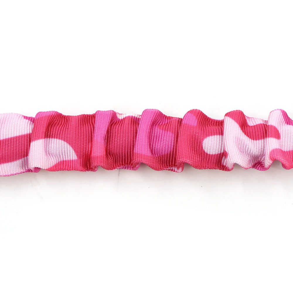 Pink Camouflage Tactical Dog Harness 12