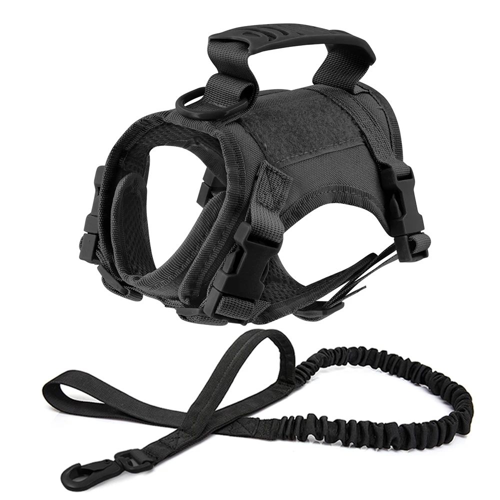Tactical Cat Harness With Leash 12