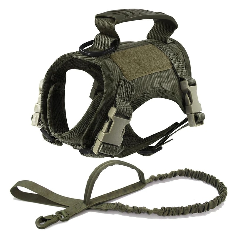 Tactical Cat Harness With Leash 13