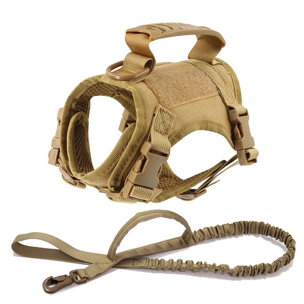 Tactical Cat Harness With Leash 14