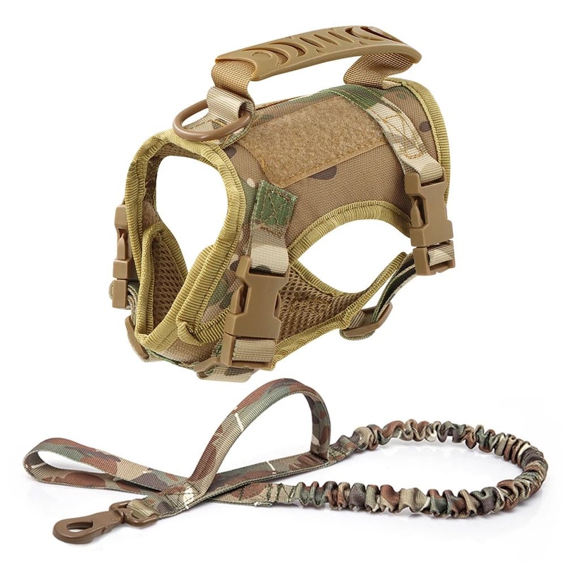 Tactical Cat Harness With Leash 15