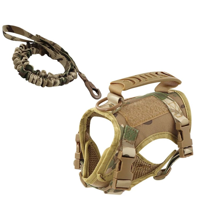 Tactical Puppy Harness And Leash Set 15