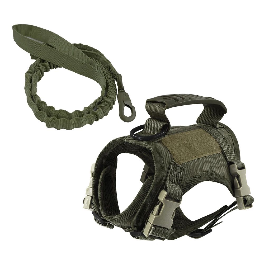 Tactical Puppy Harness And Leash Set 16