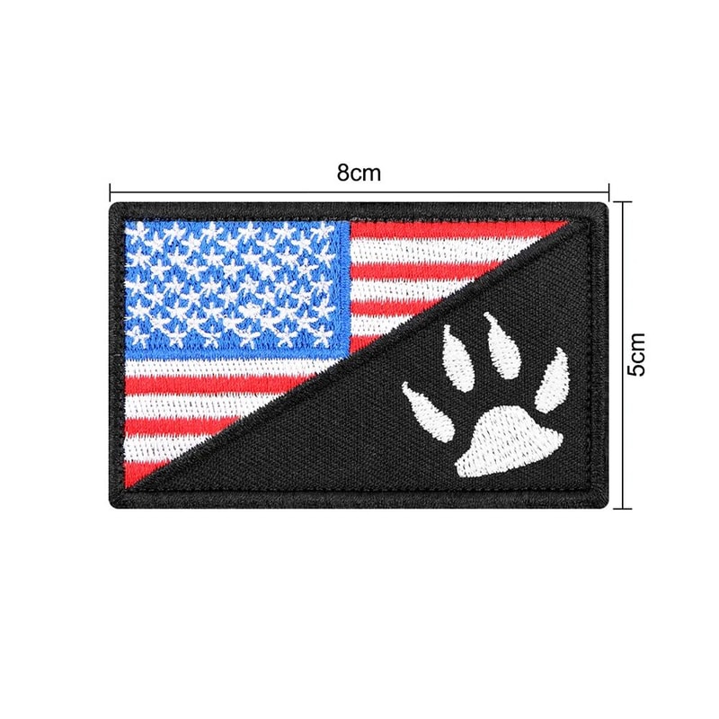12 Pcs Tactical Dog Patch Set Bundle 17