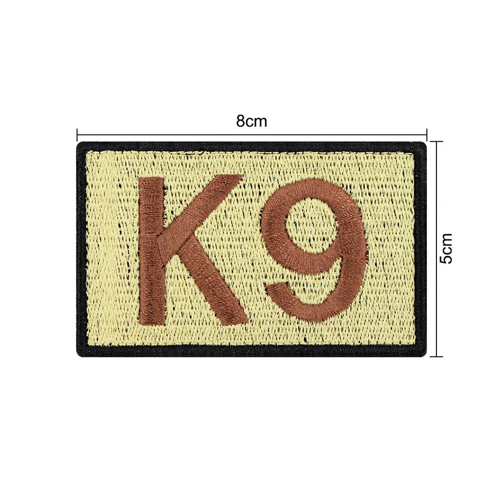 12 Pcs Tactical Dog Patch Set Bundle 9