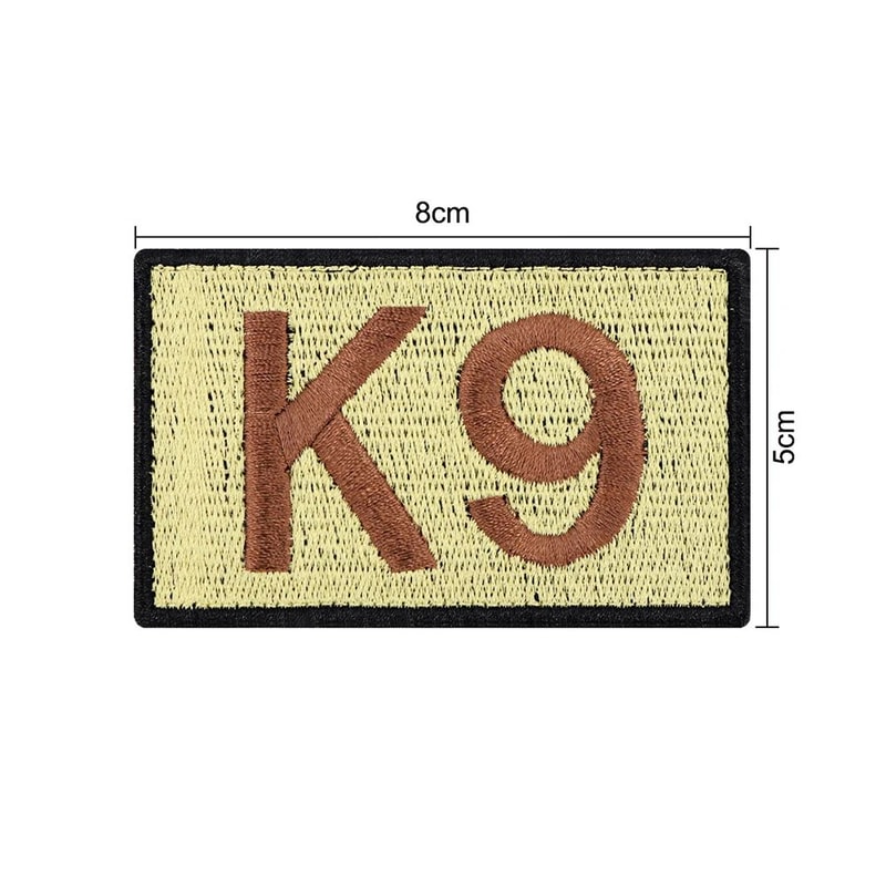 12 Pcs Tactical Dog Patch Set Bundle 9