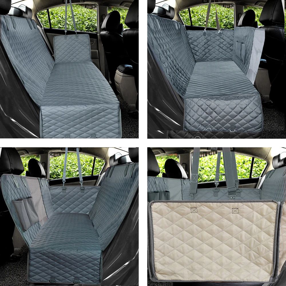 Waterproof Dog Back Seat Hammock Cover 3