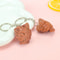Simulation Beef Cube Keychain 8