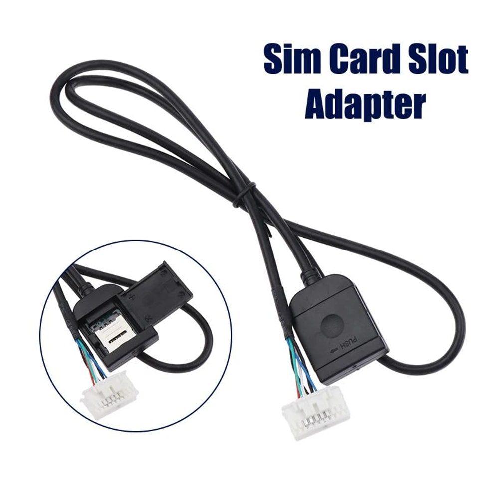 Car Android Radio SIM Card Adapter Cable 0