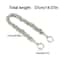 Irregular Metal Handbag Chain Handle Strap 5