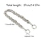 Irregular Metal Handbag Chain Handle Strap 5