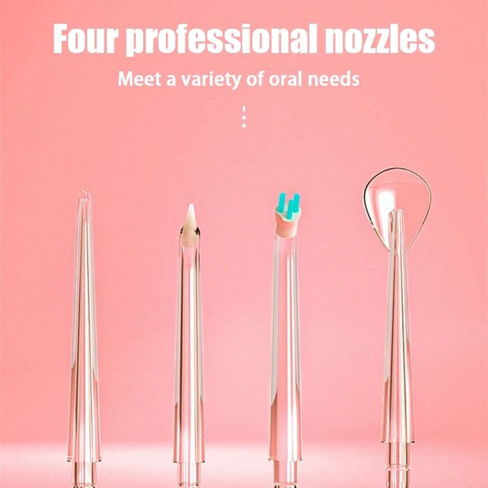 4Piece Replaceable Oral Irrigator Dental Flosser Nozzles 3