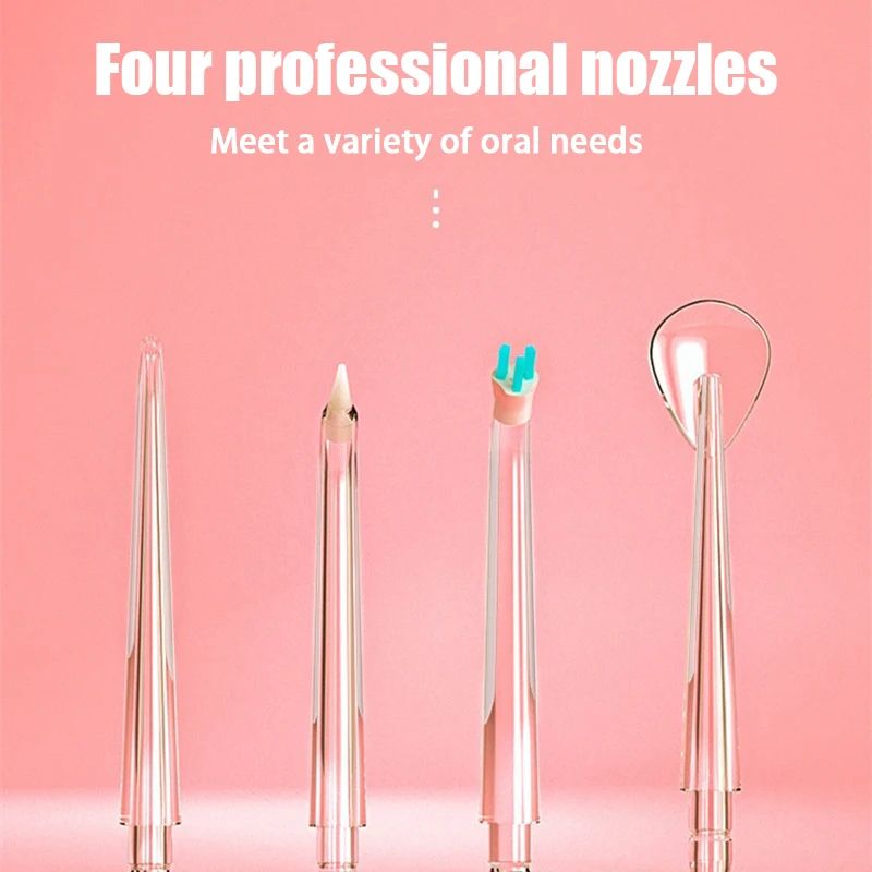 4Piece Replaceable Oral Irrigator Dental Flosser Nozzles 3