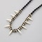 Bohemian Woven Wolf Tooth Necklace 2