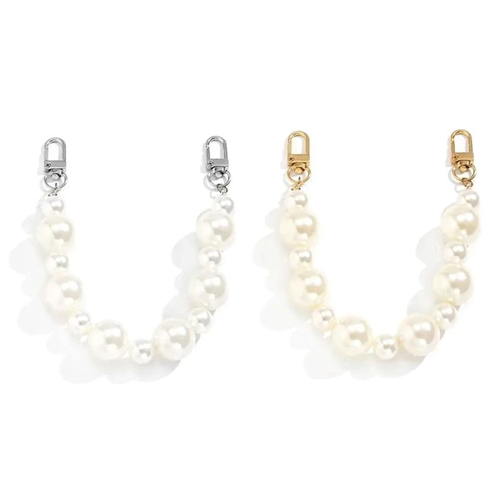Pearl Decorative Bag Chain Strap 7