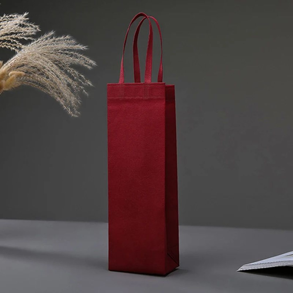 Waterproof NonWoven Wine Bottle Gift Bag 8