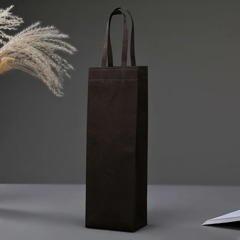 Waterproof NonWoven Wine Bottle Gift Bag 11