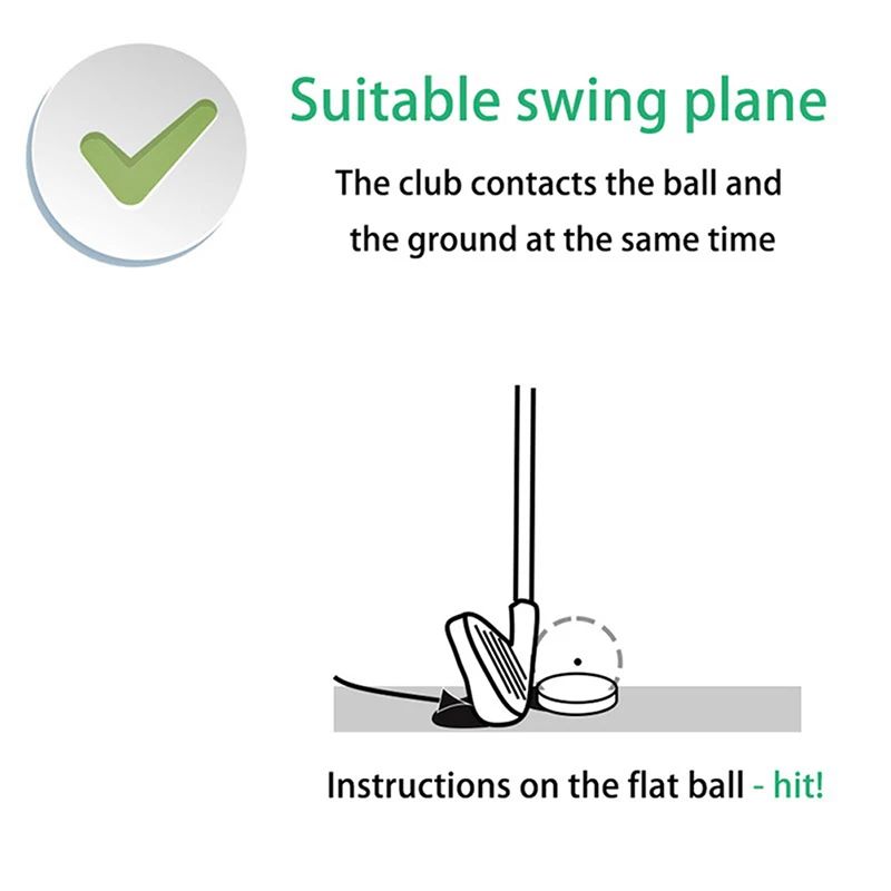 Portable Flat Practice Golf Balls 8
