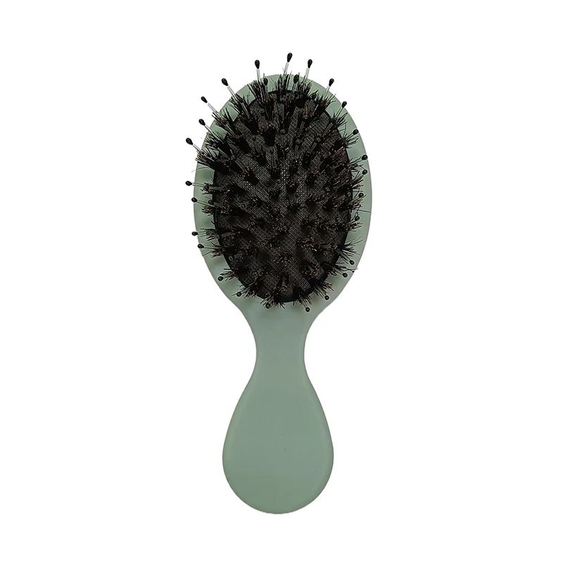 Natural Boar Bristle Oval Hair Brush 10