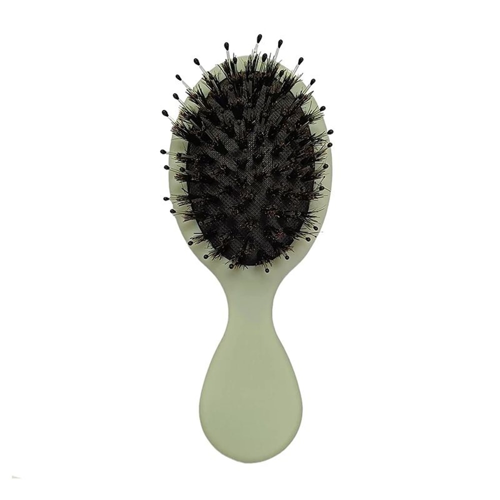 Natural Boar Bristle Oval Hair Brush 12