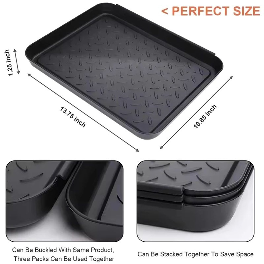 Heavy Duty Multifunctional Car Shoe Boot Storage Tray 5
