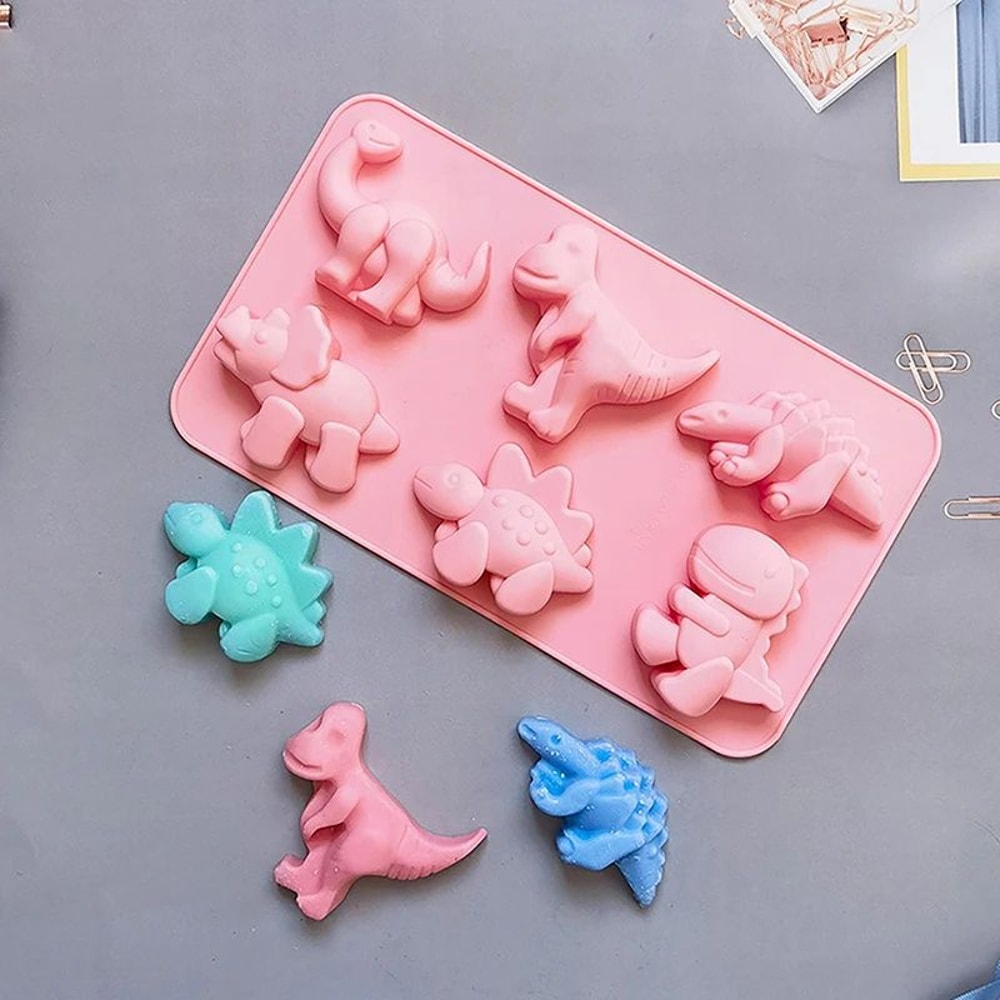 Dinosaur Silicone Baking And Candy Mold 2