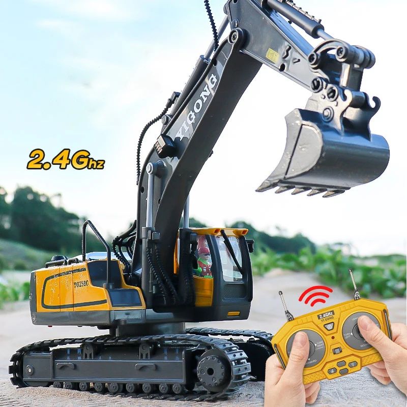 1 20 Remote Control RC Excavator Dumper Truck 2