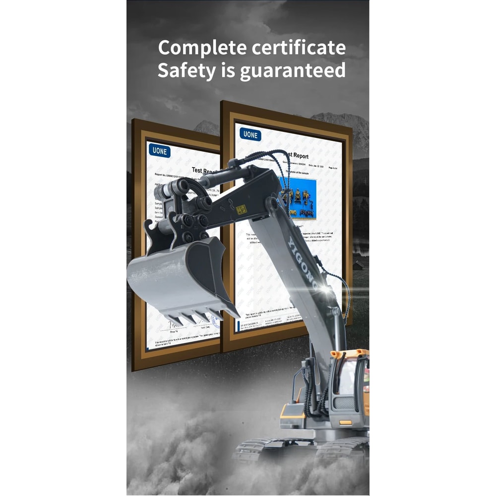 1 20 Remote Control RC Excavator Dumper Truck 8