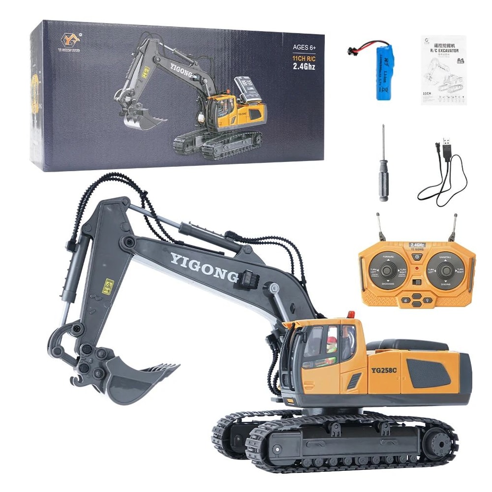 1 20 Remote Control RC Excavator Dumper Truck 21