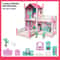 3D DIY Dream Princess Castle Villa Doll House 8