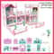 3D DIY Dream Princess Castle Villa Doll House 10