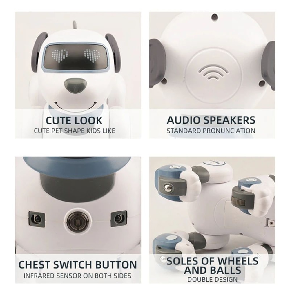 RC Robot Dog Stunt Dancing Pet Toy 4