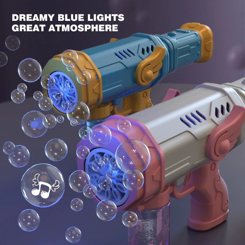 Electric Bubble Gun Toy For Kids 1