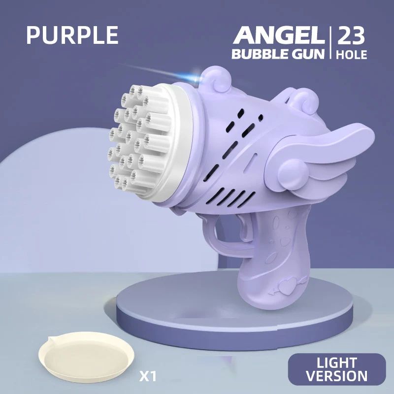 Electric Bubble Gun Toy For Kids 12